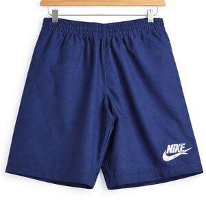 Nike Navy Blue Elastic Waist Shorts